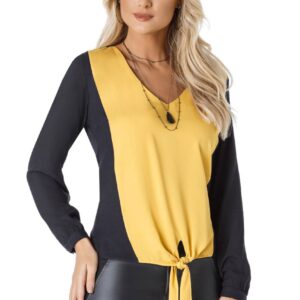 Blusa Jamile Di Lucky - Marinho e Rose