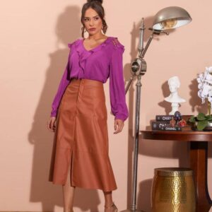 Blusa Kira Luvi - Orquídea