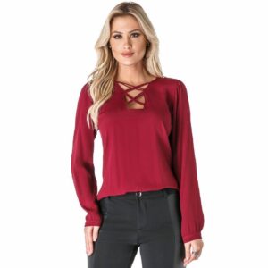 Blusa Natália Di Lucky - Azul