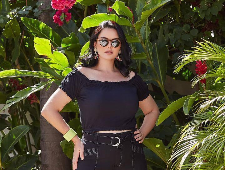 Blusa Plus Size Preta - Maria Savannah