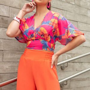 Blusa Vitória Arara Cappela