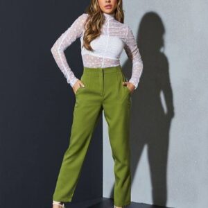 Calça Yasmim Inicial A - Verde