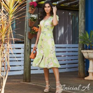 Vestido Izabel Inicial A