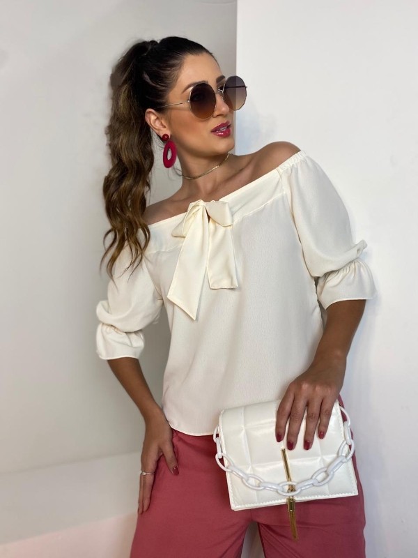 Blusa Ana Liz Cappela - Amarela