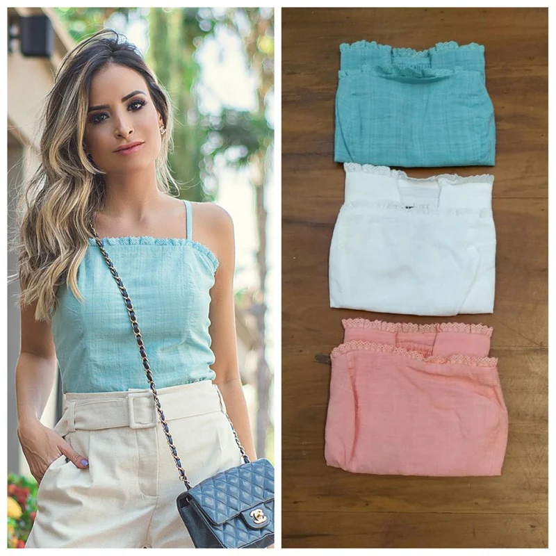 Blusa Anne Frank Inicial A - Azul