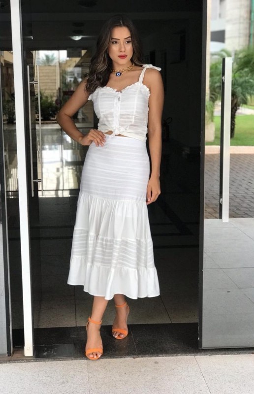 Blusa Giovana Luvi - Off White