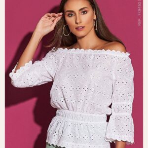 Blusa Laise Cora Canela