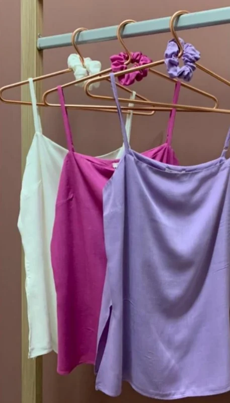 Blusa Margarida Inicial A - Lilás - Imagem 3