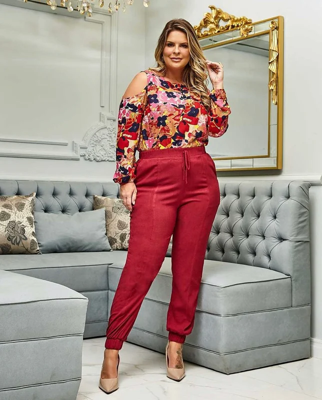 Calça Jogger Savannah - Vinho