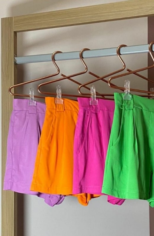 Short Adalgisa Inicial A - Pink - Imagem 3
