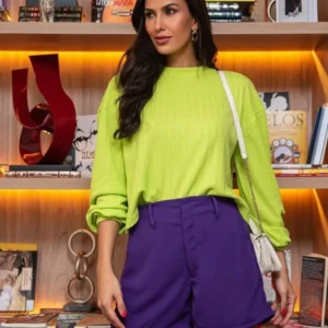 Short Alfaiataria Contemporânea - Verde