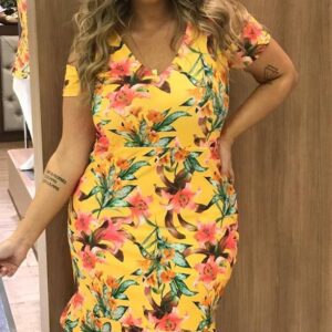 Vestido Floral A Duqueza