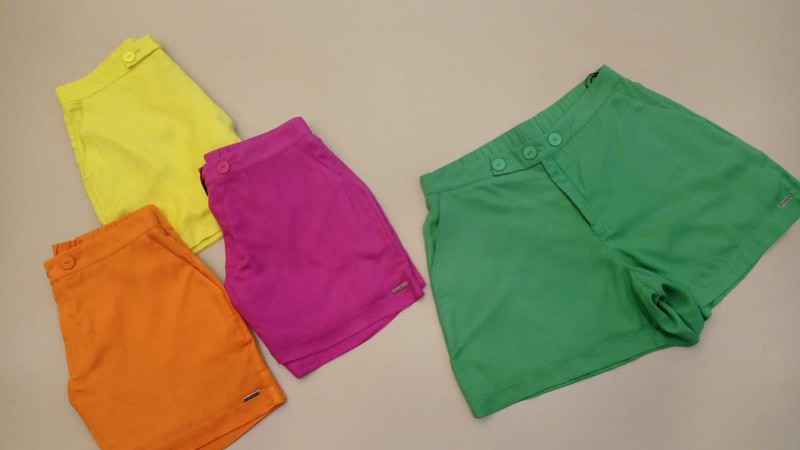 Short Glise Savannah - Laranja
