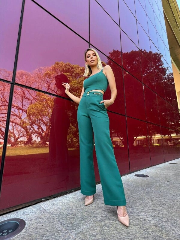 Blusa Ana Eva Bella - Verde