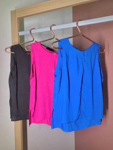 Blusa Regata Azul - Talita Inicial A - Imagem 2