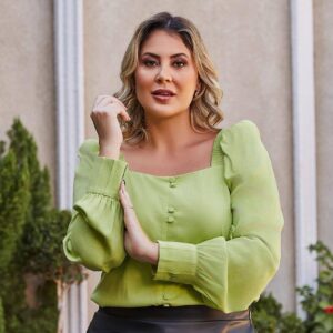 Blusa Plus Size Lima - Alexia Savannah