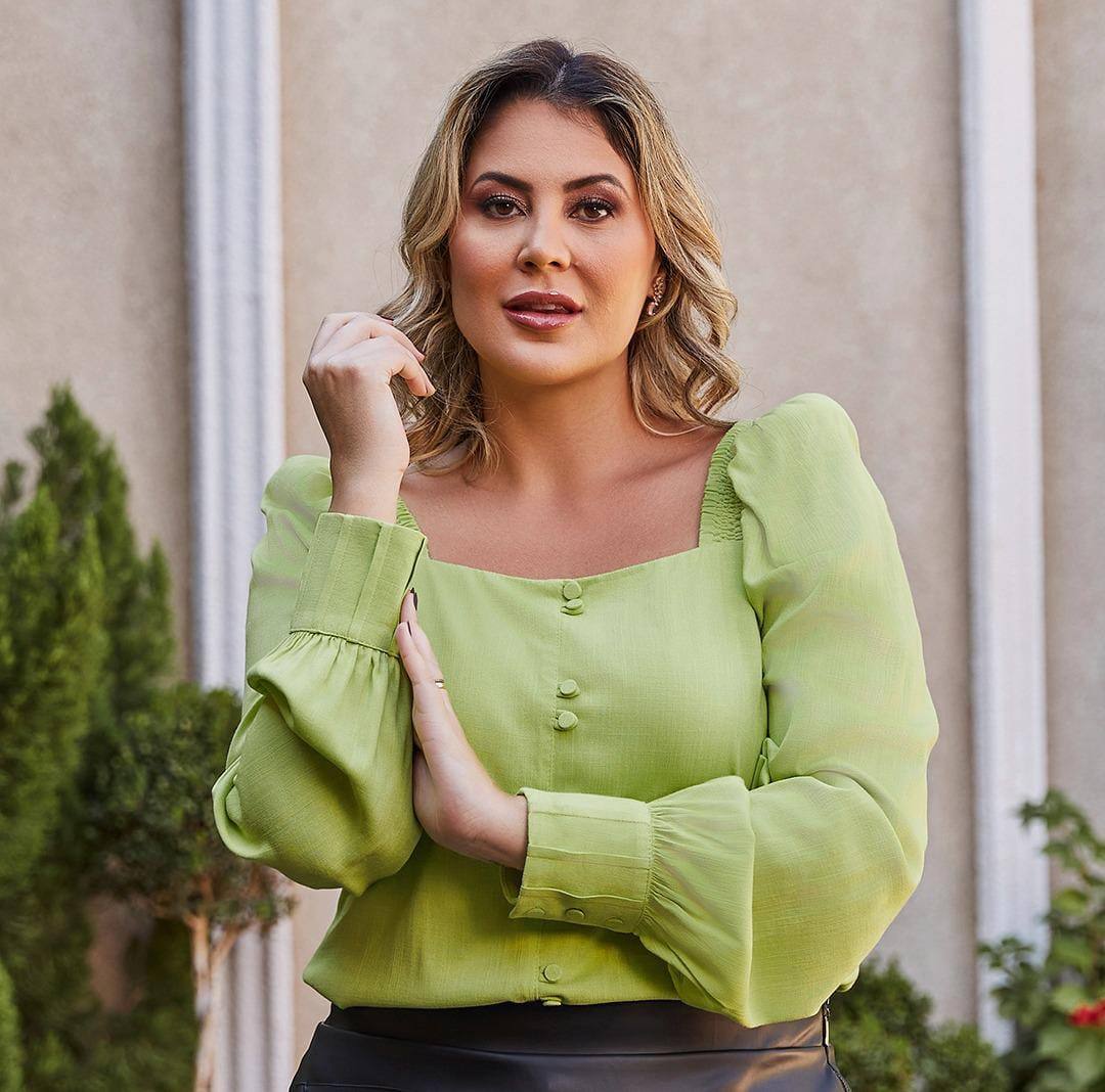 Blusa Plus Size Lima - Alexia Savannah