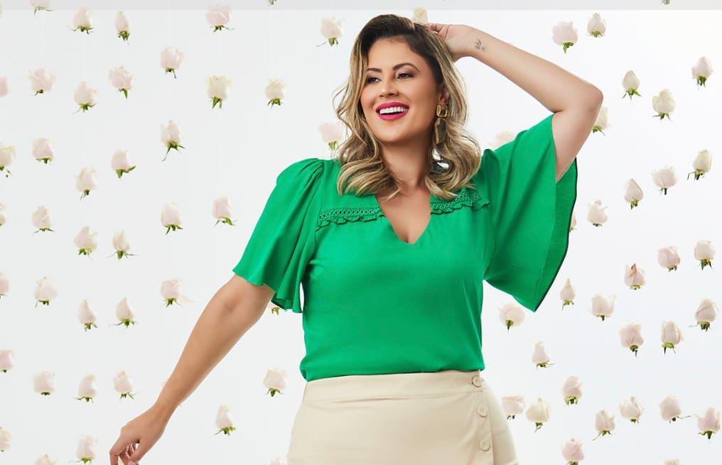 Blusa Plus Size Verde - Fabiela Savannah