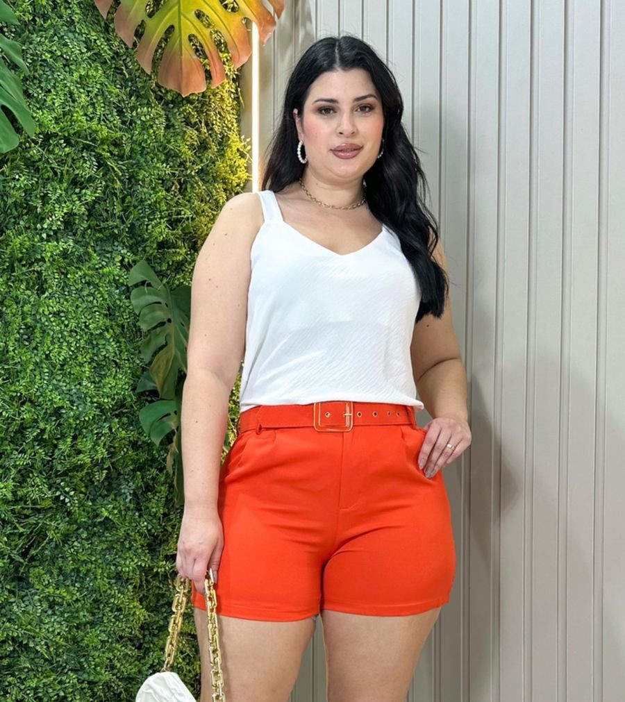 Blusa Off White de Alça Jade