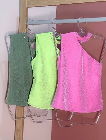 Blusa Nula Manga Lima Danila Inicial A - Imagem 2