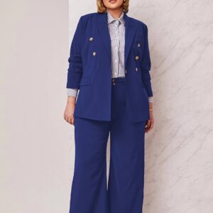 Calça Valentina Azul Marinho Savannah