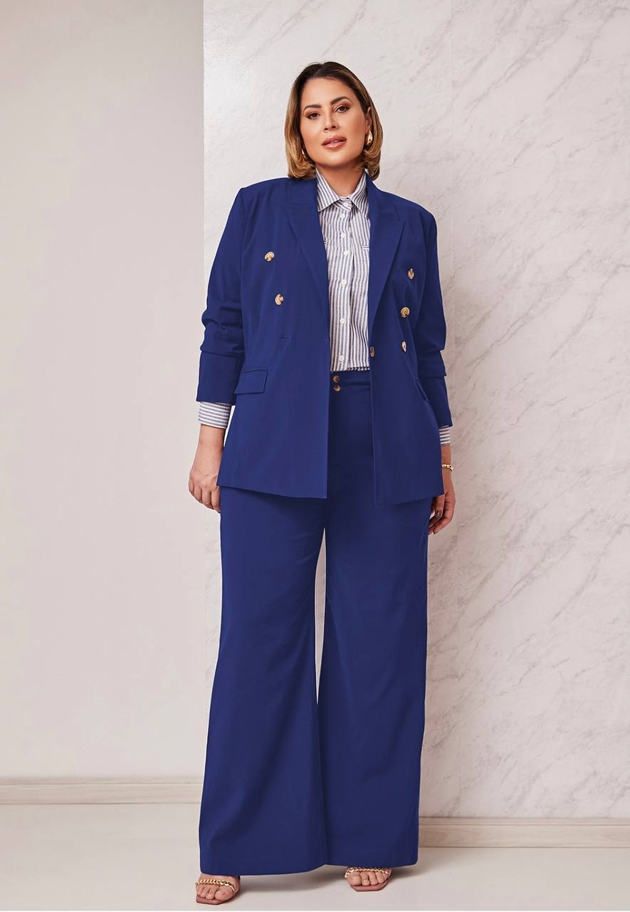 Calça Valentina Azul Marinho Savannah