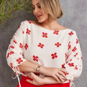 Blusa OLga Vermelha Savannah