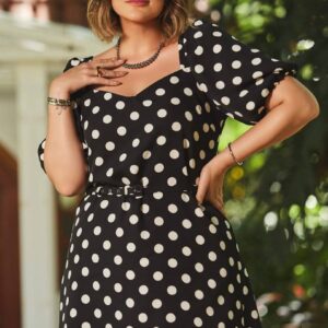 Vestido Yara Preto Poa Savannah