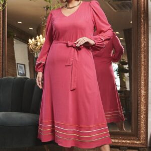 Vestido Ivonete Pink Savannah