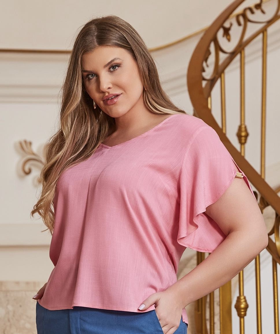 Blusa Yara Rosa Savannah