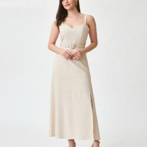 Vestido Luana Cru Inicial A