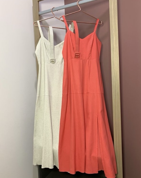 Vestido Luana Cru Inicial A - Imagem 4