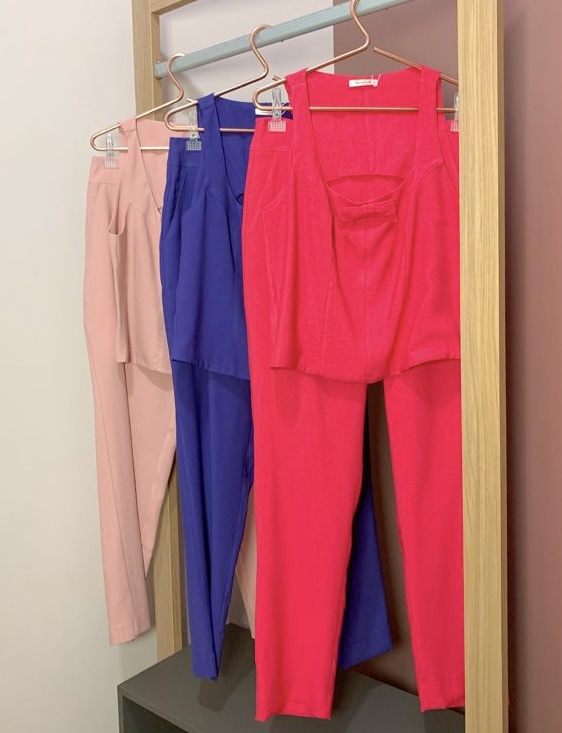 Conjunto Emily Vermelho Inicial A - Imagem 3