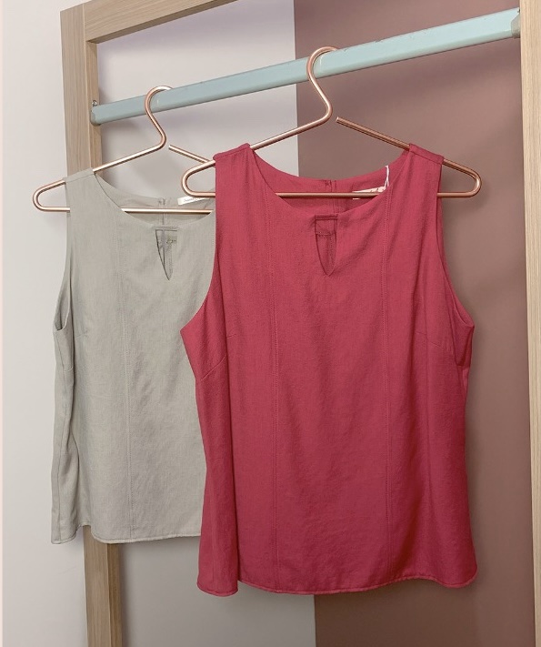 Blusa Brenda Bege Inicial A - Imagem 3