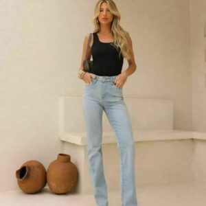 Calça Reta Jeans 11570 Dicollani