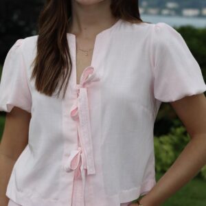 Blusa Tais Rosa Inicial A