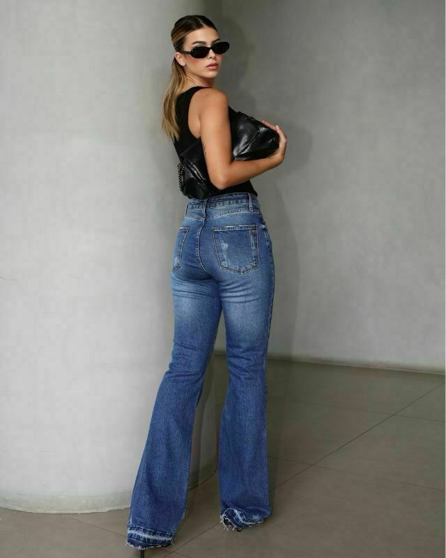 Calça Flare Jeans 12022 Dicollani - Imagem 3