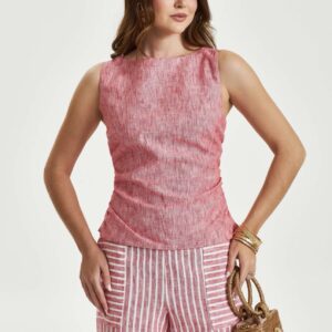 Blusa Renata Vermelho Inicial A