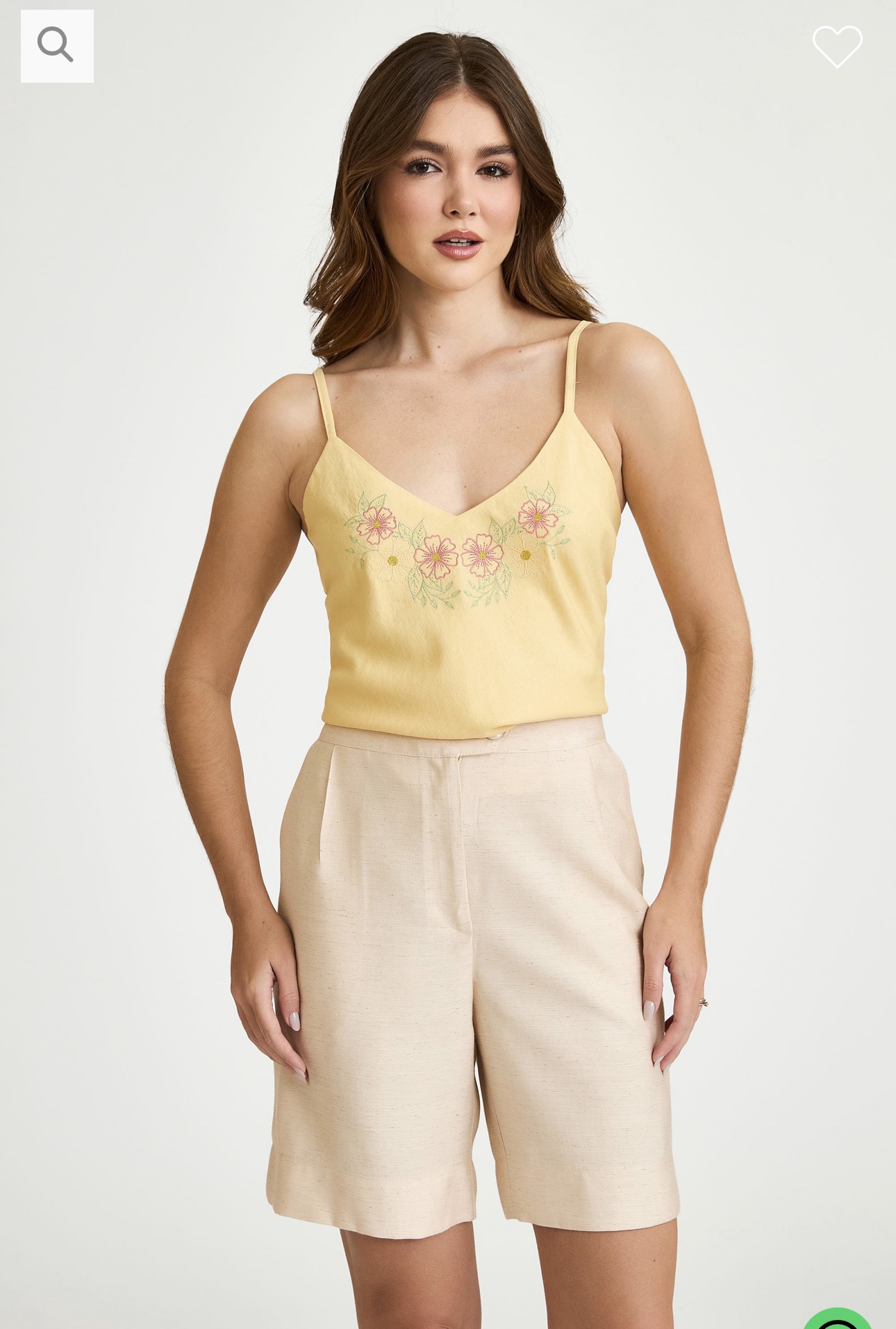 Blusa Mariane Verde Inicial A - Imagem 5