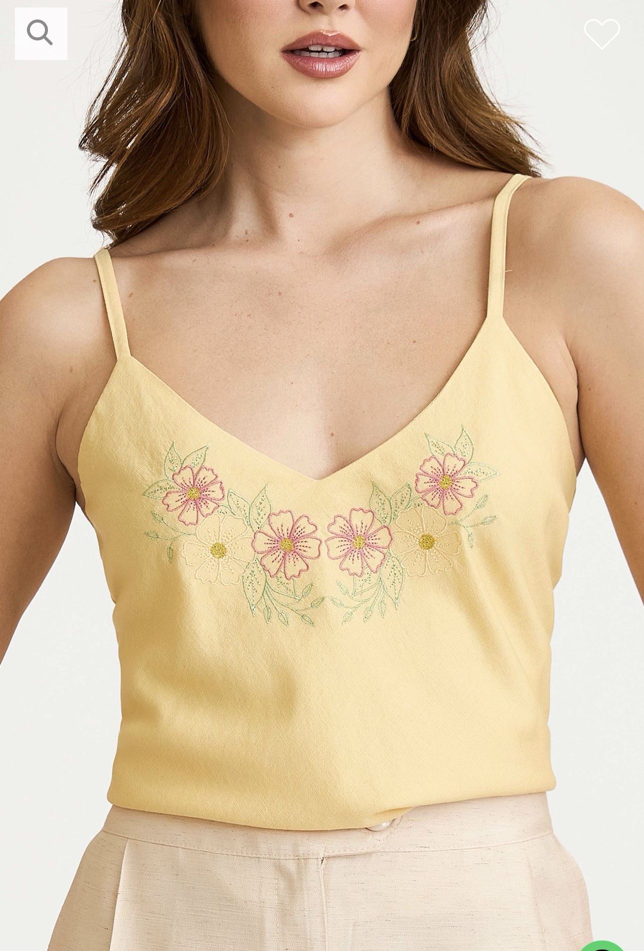 Blusa Mariane Verde Inicial A - Imagem 7