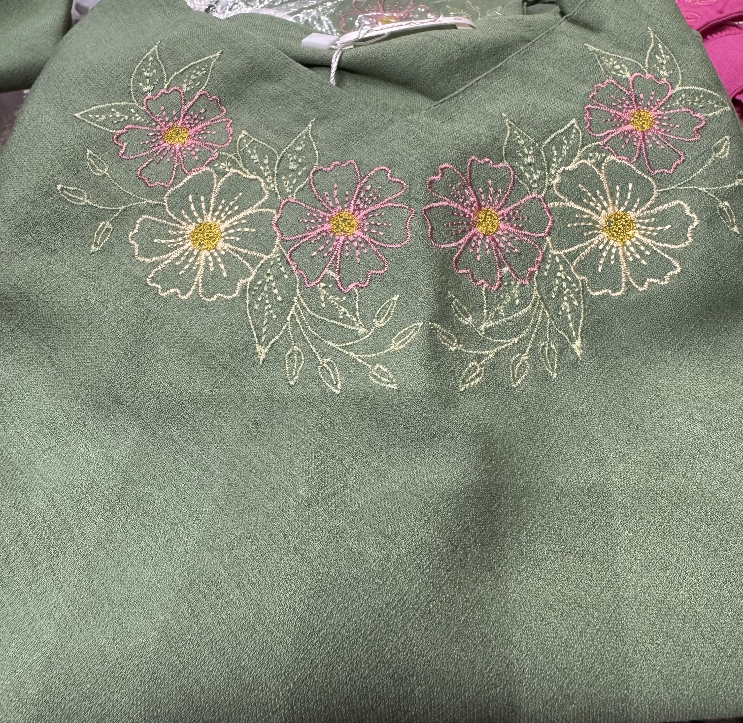 Blusa Mariane Verde Inicial A - Imagem 2