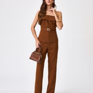 Conjunto Lais Marrom Inicial A